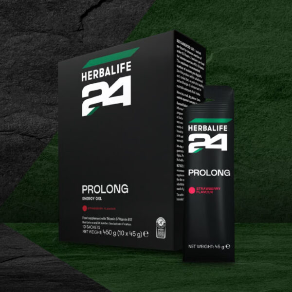 Herbalife24® Prolong Gel Φράουλα 10 πακέτα ανά συσκευασία